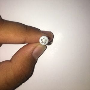 Flower tongue ring